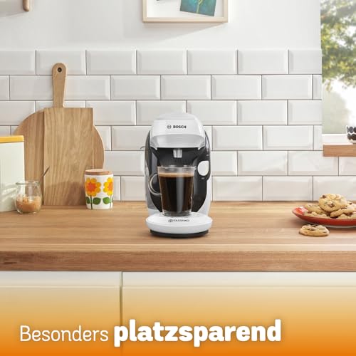 Tassimo Style TAS1104 – Kapselmaschine, über 70 Getränke, INTELLIBREW™, 1400W, Weiss – Premium Uswahl