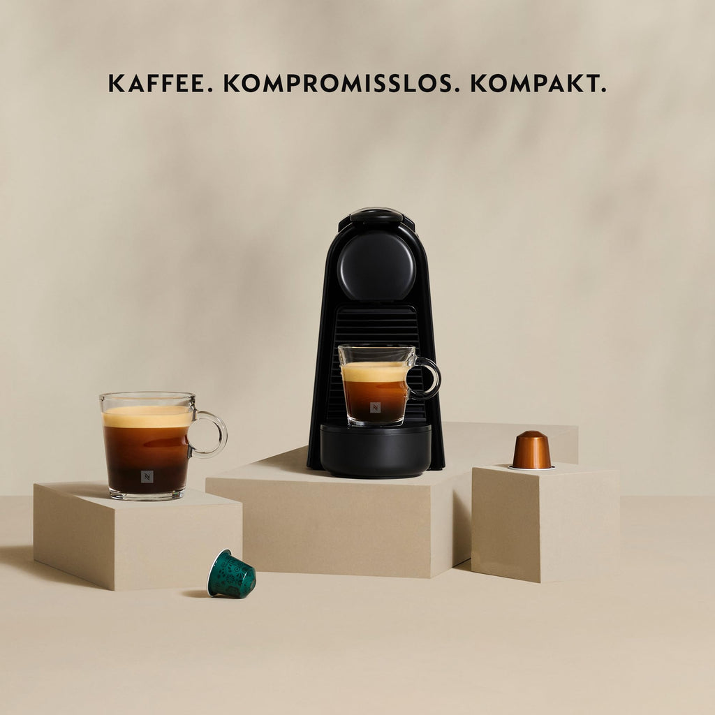 Essenza Mini EN85.BKMT – Kapselmaschine, 19 Bar, Mattschwarz – Premium Uswahl