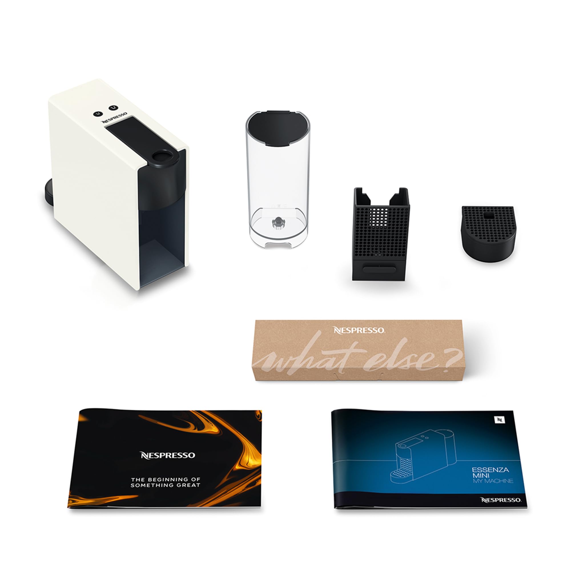 Essenza Mini XN1101 – Kapselmaschine, 19 Bar, Ultrakompakt, Pure White – Premium Uswahl