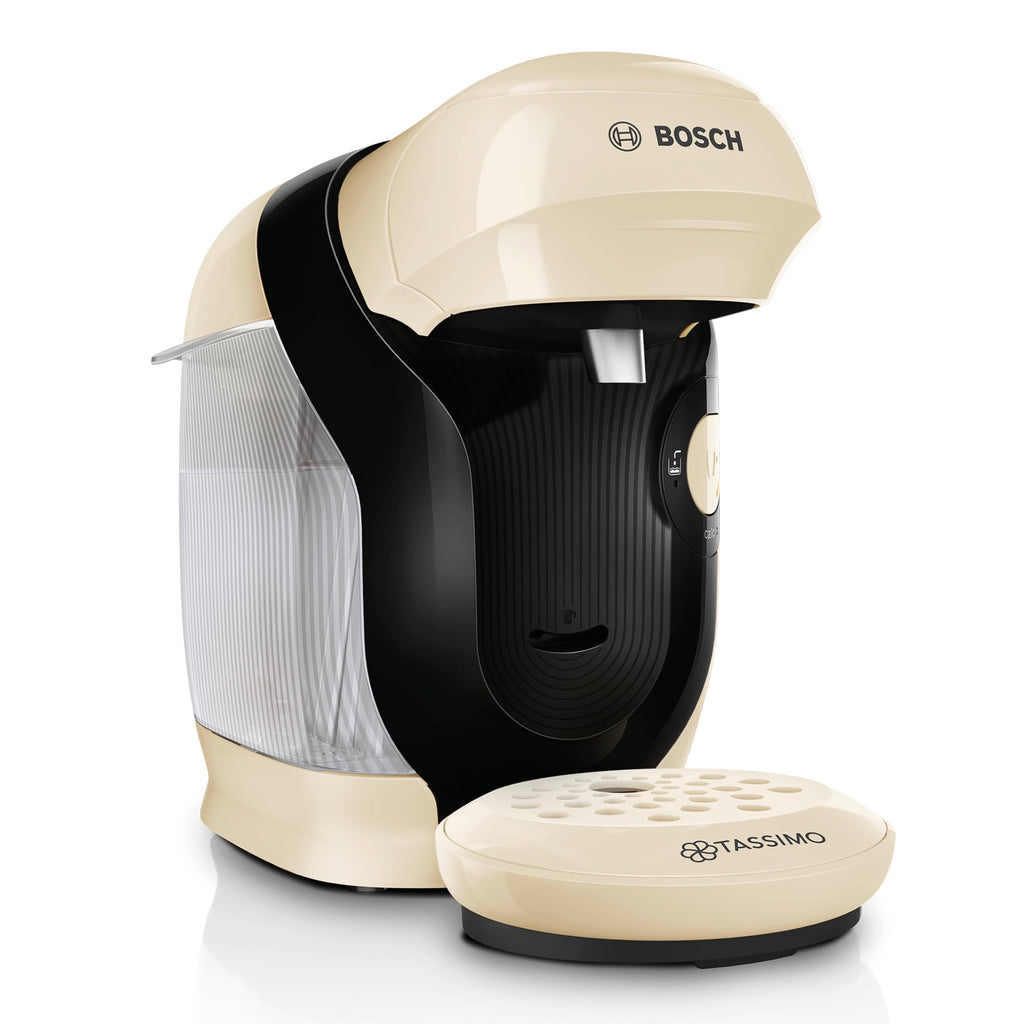 Tassimo Style TAS1107 – Kapselmaschine, über 70 Getränke, INTELLIBREW™, 1400W, Creme – Premium Uswahl