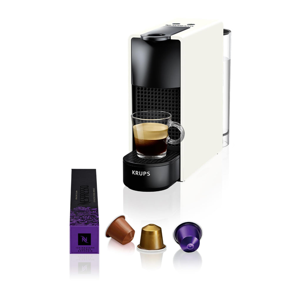 Essenza Mini XN1101 – Kapselmaschine, 19 Bar, Ultrakompakt, Pure White – Premium Uswahl