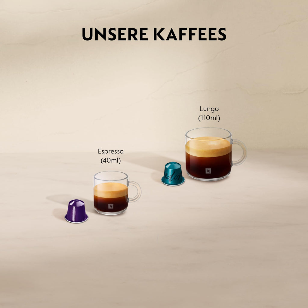 Essenza Mini XN1101 – Kapselmaschine, 19 Bar, Ultrakompakt, Pure White – Premium Uswahl