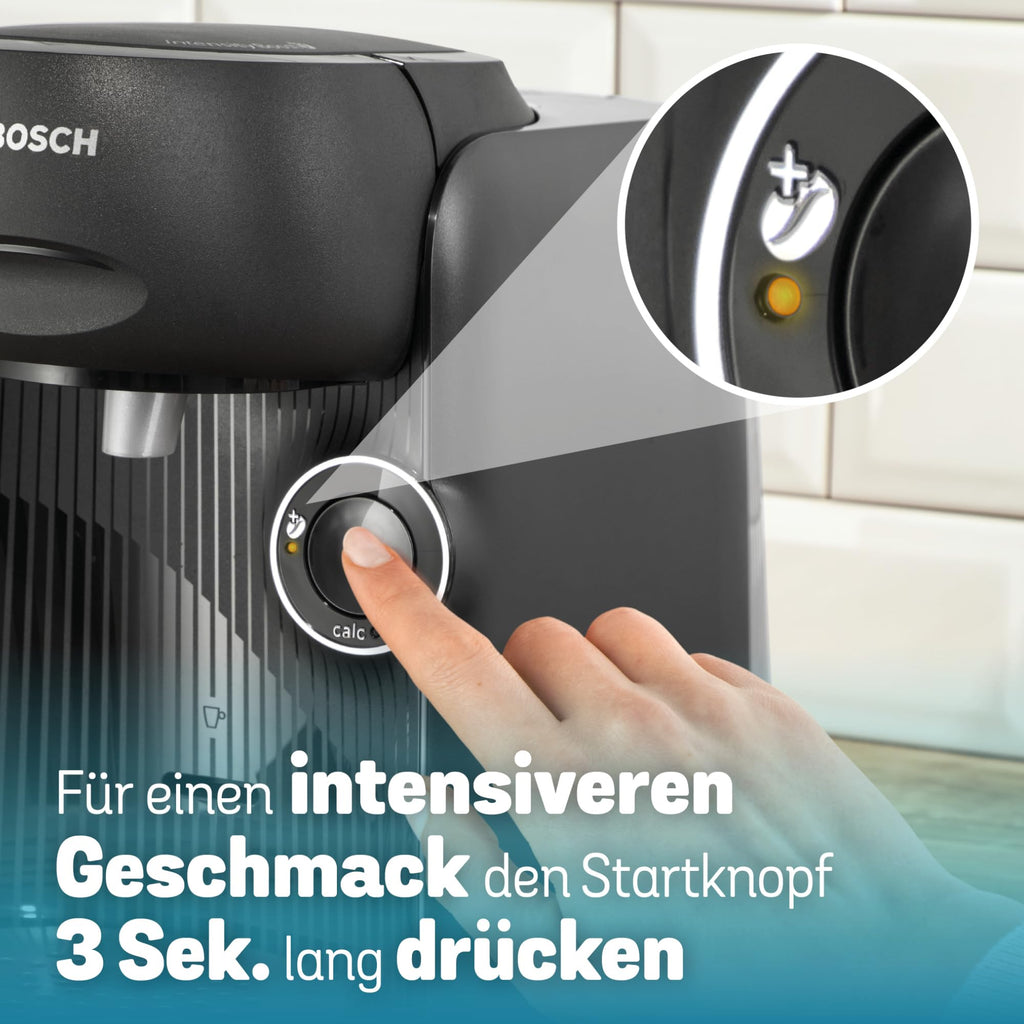 Tassimo Finesse TAS162E – Kapselmaschine mit IntensityBoost, über 70 Getränke, 1400W, Schwarz – Premium Uswahl