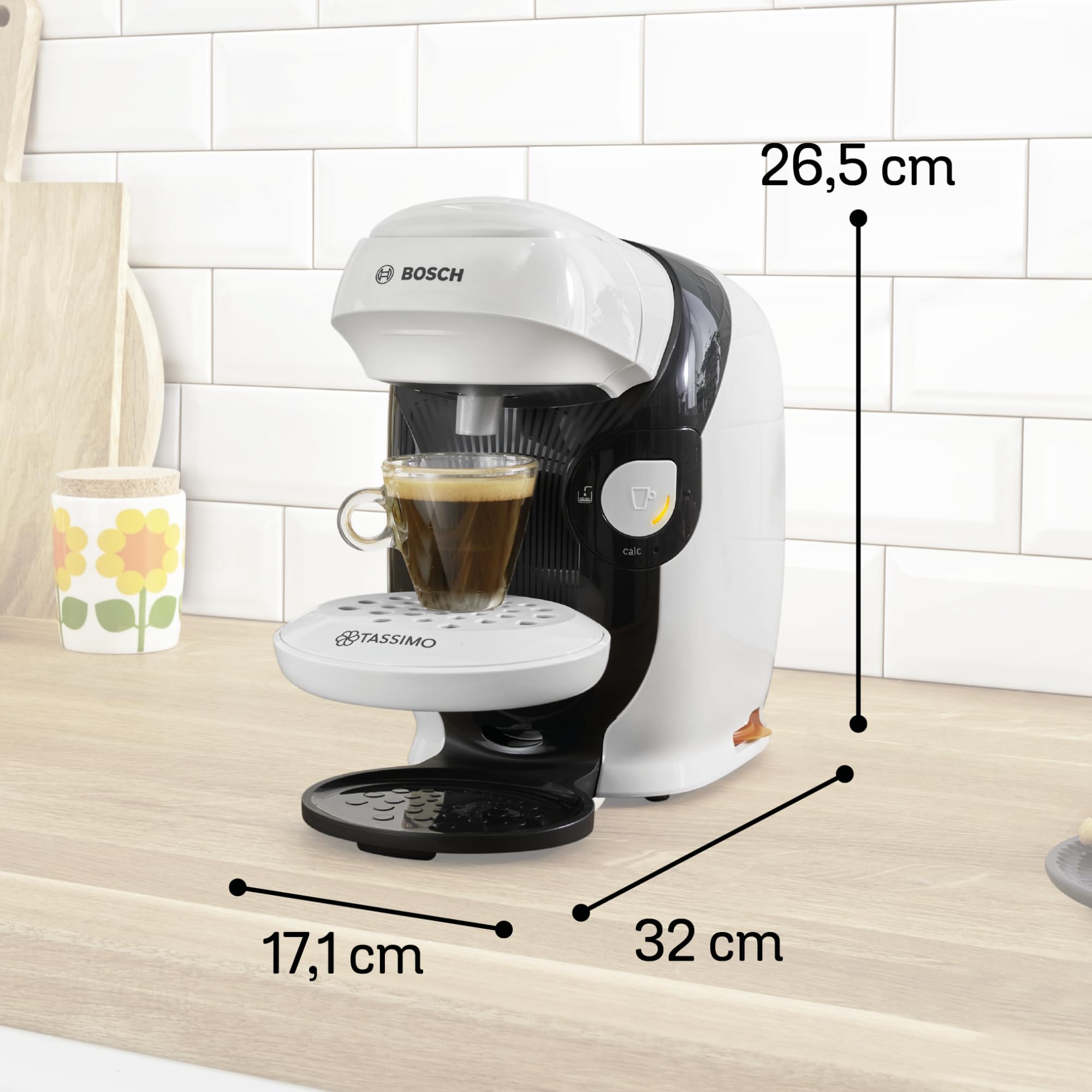 Tassimo Style TAS1104 – Kapselmaschine, über 70 Getränke, INTELLIBREW™, 1400W, Weiss – Premium Uswahl
