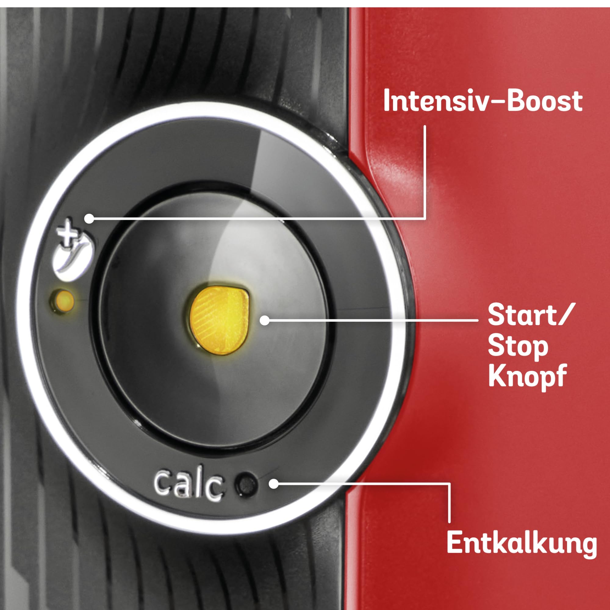 Tassimo Finesse TAS163E – Kapselmaschine mit IntensityBoost, über 70 Getränke, 1400W, Rot/Schwarz – Premium Uswahl