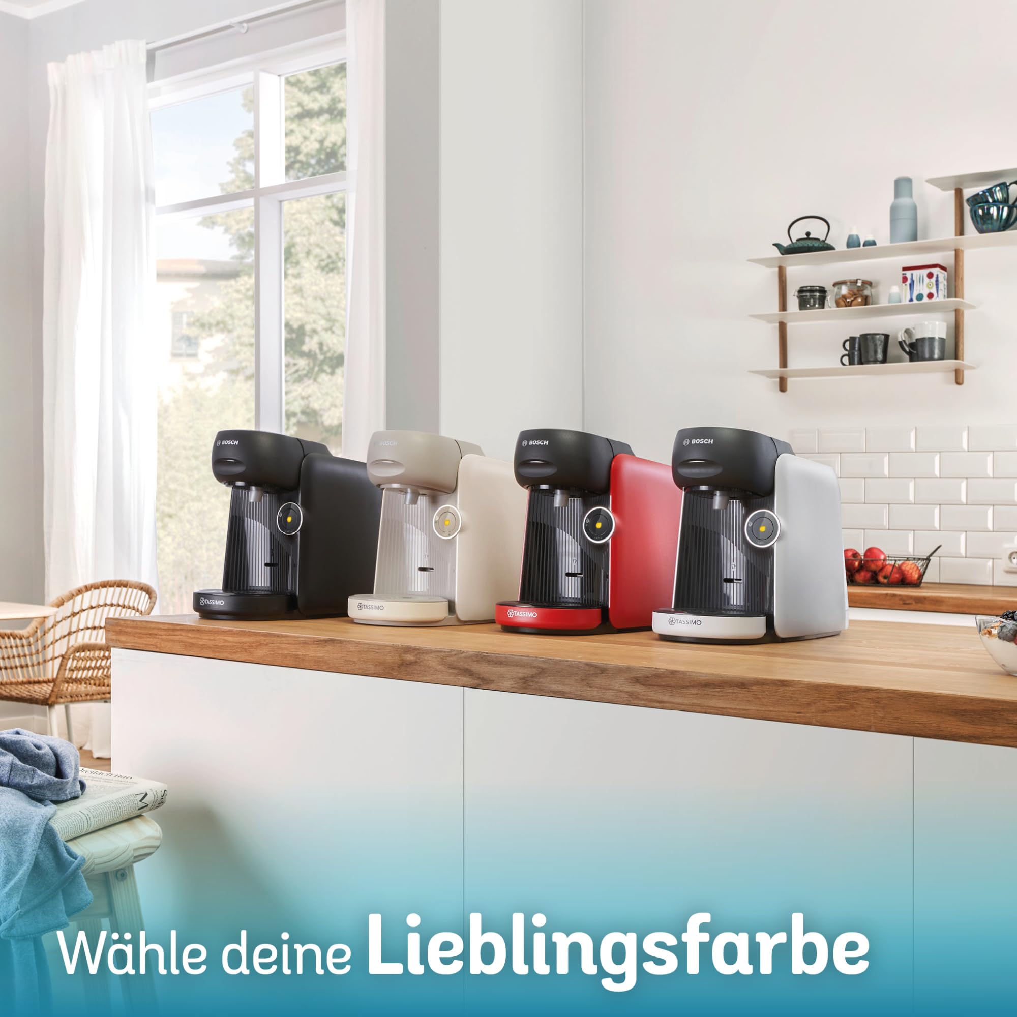 Tassimo Finesse TAS167P – Kapselmaschine mit IntensityBoost, über 70 Getränke, 1400W, Creme – Premium Uswahl
