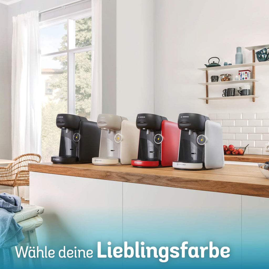 Tassimo Finesse TAS167P – Kapselmaschine mit IntensityBoost, über 70 Getränke, 1400W, Creme – Premium Uswahl