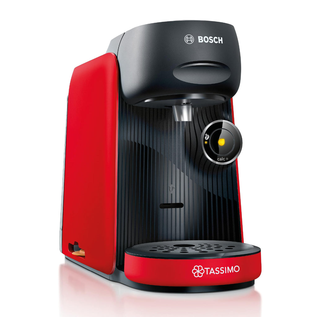 Tassimo Finesse TAS163E – Kapselmaschine mit IntensityBoost, über 70 Getränke, 1400W, Rot/Schwarz – Premium Uswahl
