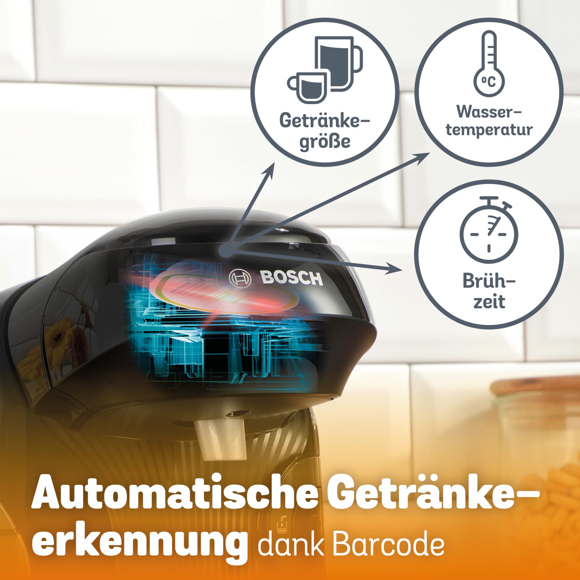 Tassimo Style TAS1102 – Kapselmaschine, über 70 Getränke, INTELLIBREW™, 1400W, Schwarz – Premium Uswahl