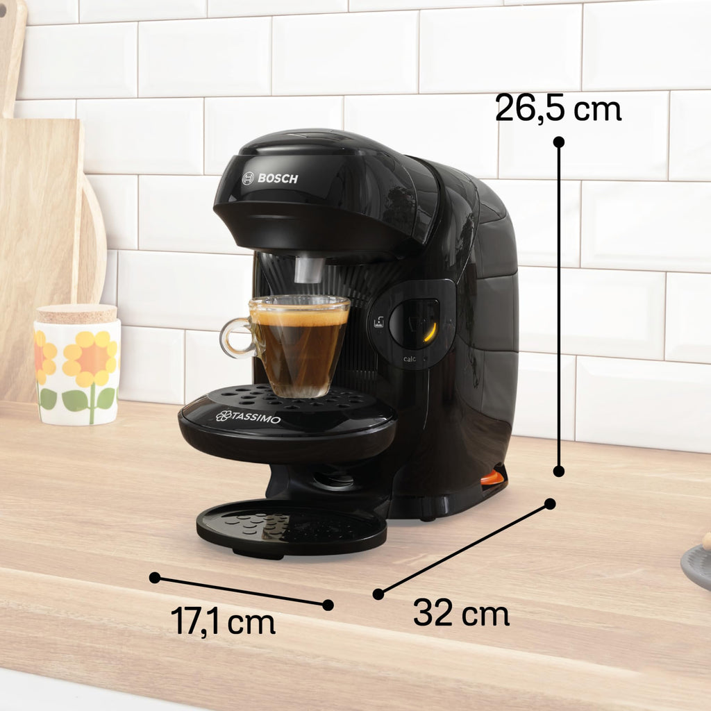 Tassimo Style TAS1102 – Kapselmaschine, über 70 Getränke, INTELLIBREW™, 1400W, Schwarz – Premium Uswahl