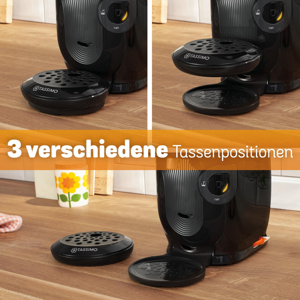 Tassimo Style TAS1102 – Kapselmaschine, über 70 Getränke, INTELLIBREW™, 1400W, Schwarz – Premium Uswahl
