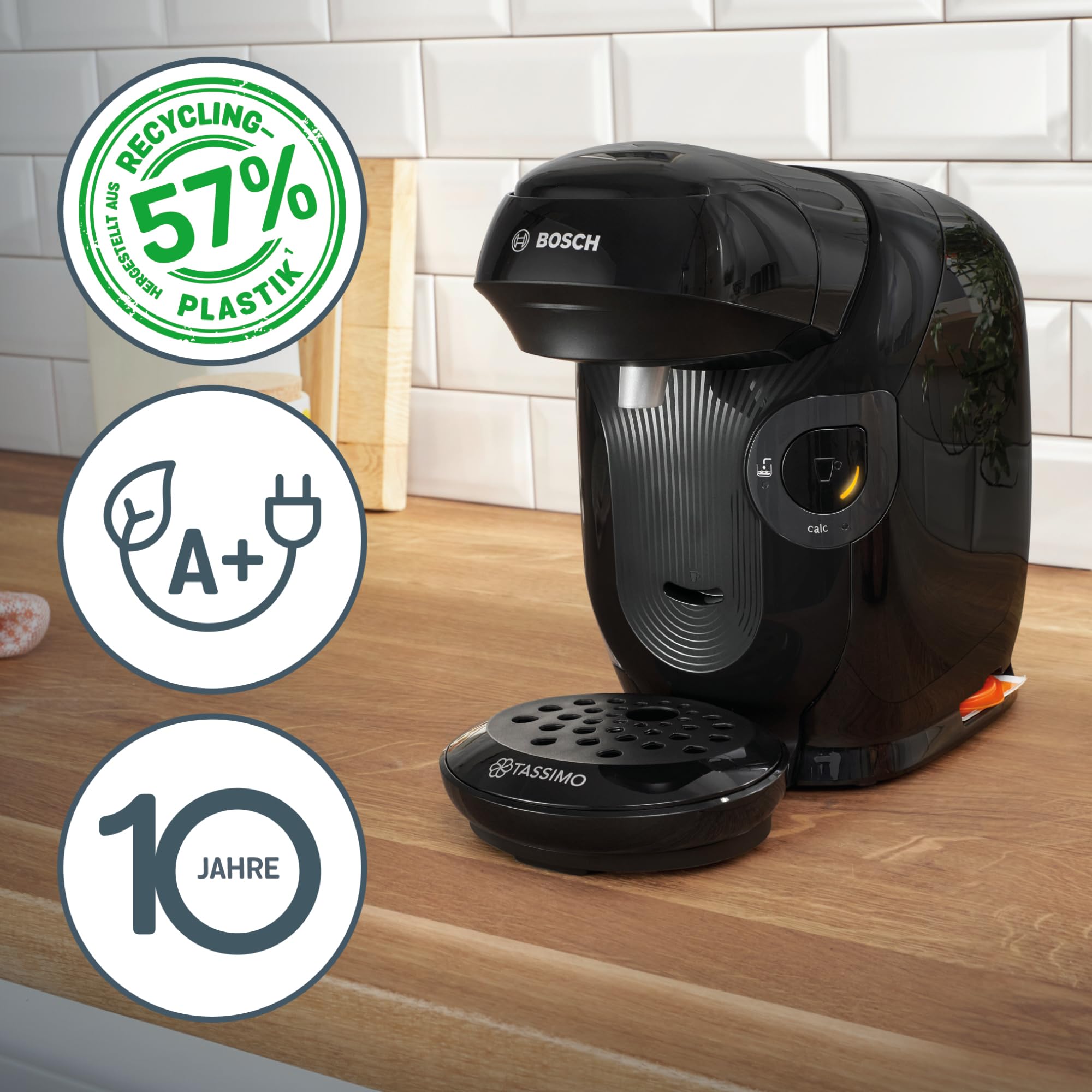 Tassimo Style TAS1102 – Kapselmaschine, über 70 Getränke, INTELLIBREW™, 1400W, Schwarz – Premium Uswahl