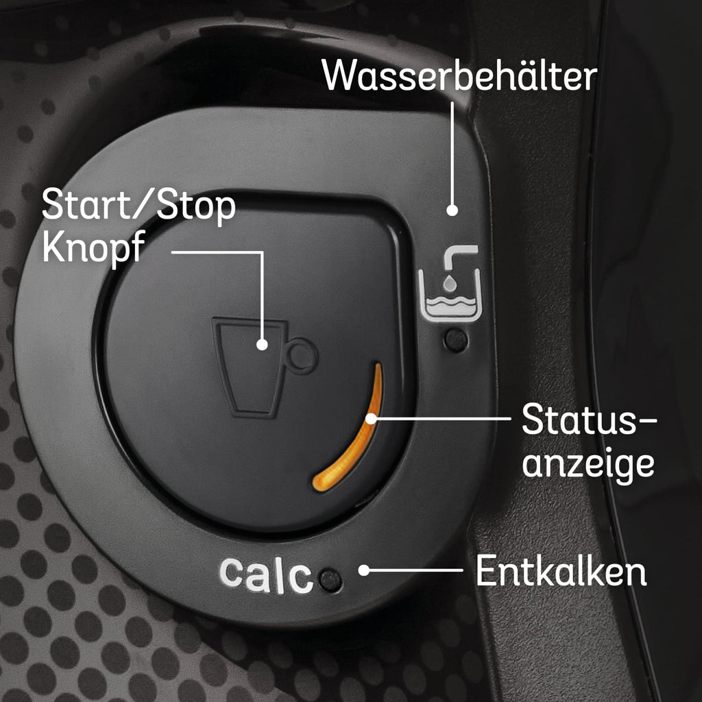 Tassimo Happy TAS1002 – Kapselmaschine, über 70 Getränke, INTELLIBREW™, 1400W, Schwarz – Premium Uswahl